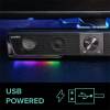 Speedlink Gravity RGB Stereo Soundbar Black SL-830200-BK