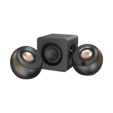 Creative Pebble X Plus 2.1 Bluetooth Speaker Black 51MF0495AA000 Creative Pebble X Plus 2.1 Bluetooth Speaker Black 51MF0495AA000