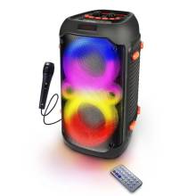 Esperanza Singer Bluetooth RGB Karaoke Speaker Black EP156 Esperanza Singer Bluetooth RGB Karaoke Speaker Black EP156