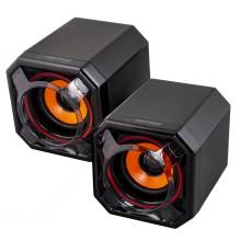 Esperanza Timba USB Stereo Speakers Black/Orange EP142 Esperanza Timba USB Stereo Speakers Black/Orange EP142