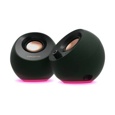 Creative Pebble Pro Minimalistic 2.0 USB-C Speakers with Bluetooth RGB Black 51MF1710AA000 Creative Pebble Pro Minimalistic 2.0 USB-C Speakers with Bluetooth RGB Black 51MF1710AA000