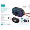 Platinet Omega OGQ101 RGB Bluetooth Speaker Black OGQ101