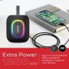 Energizer BTS081 Bluetooth Speaker with PowerBank Black ENE812279