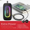 Energizer BTS163 Bluetooth Speaker with PowerBank Black ENE812170