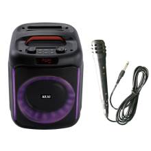Akai 1.0 Portable Bluetooth Speaker 20W Black ABTS-V20