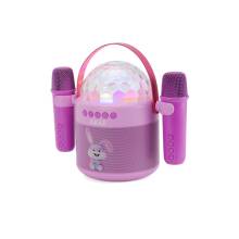 Akai JoyBox Kids 6W Karaoke Speaker with 2 Microphone Pink JOYBOX KIDS