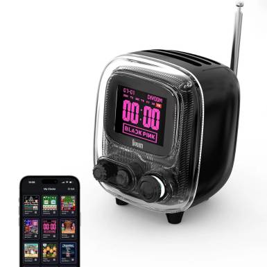 Divoom Tiivoo-2 Bluetooth Speaker Tender Black TIIVOO-2_BLACK Divoom Tiivoo-2 Bluetooth Speaker Tender Black TIIVOO-2_BLACK