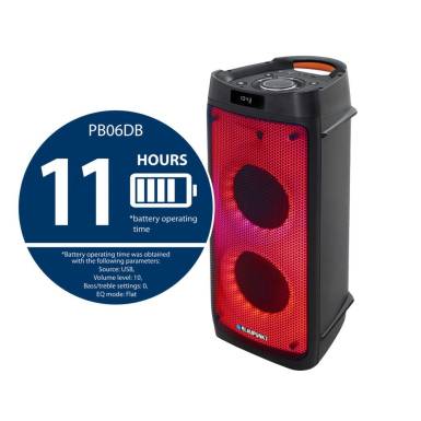 Blaupunkt PB06DB Bluetooth Partybox with karaoke Black PB06DB Blaupunkt PB06DB Bluetooth Partybox with karaoke Black PB06DB