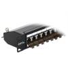 DeLock 19″ Patch Panel 24 Port Cat.6A Black 43320