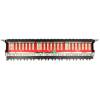 DeLock 19″ Patch Panel 24 Port Cat.6A Black 43320