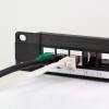 Logilink NK4065 19" patch panel for 24 keystone jacks 1U unloaded Black NK4065