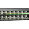 EQuip 48-Port Cat.6 Shielded Patch Panel Black 326449