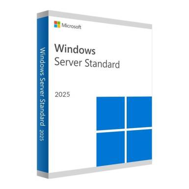 Microsoft Windows Server Standard 2025 64Bit English 1pk DSP OEI DVD 16 Core EP2-25187 Microsoft Windows Server Standard 2025 64Bit English 1pk DSP OEI DVD 16 Core EP2-25187