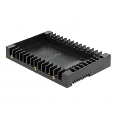 DeLock 3,5&Prime; Installation Frame for 2,5&Prime; SATA drive Black 18364