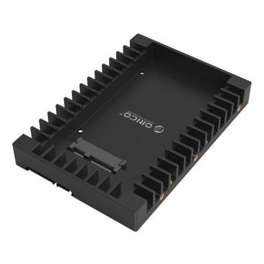 Orico 1125SS-V1-BK 2.5 to 3.5 inch Hard Drive Caddy ORICO-1125SS-V1-BK-BP Orico 1125SS-V1-BK 2.5 to 3.5 inch Hard Drive Caddy ORICO-1125SS-V1-BK-BP