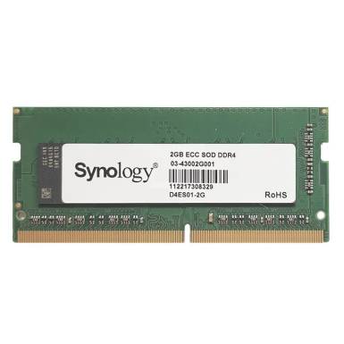 Synology 2GB DDR4 SODIMM ECC D4ES01-2GB Synology 2GB DDR4 SODIMM ECC D4ES01-2GB