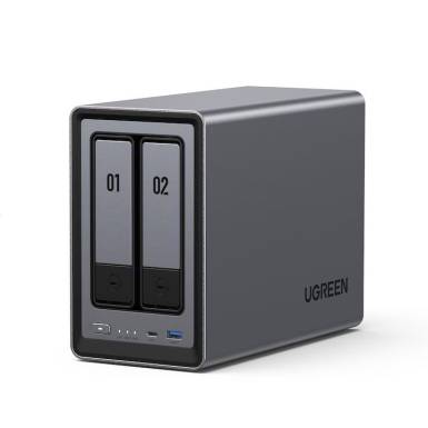 UGREEN NAS DXP2800 (8GB) (2xHDD) 25369 UGREEN NAS DXP2800 (8GB) (2xHDD) 25369