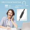 ACT AC9360 USB-A External Sound Card 2.0 USB Hangkártya AC9360