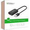 UGREEN USB 2.0 External Hangkártya 30724
