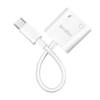 Logilink UA0433 USB-C adapter with PD charging port White UA0433