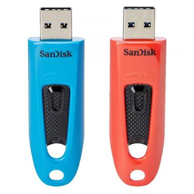 Sandisk 64GB Ultra USB3.0 Blue/Red (2-pack) SDCZ48-064G-G46BR2 Sandisk 64GB Ultra USB3.0 Blue/Red (2-pack) SDCZ48-064G-G46BR2