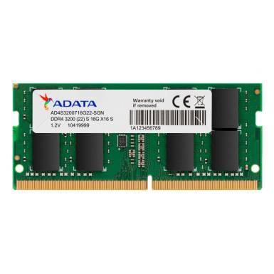 A-Data 16GB DDR4 3200MHz SODIMM Premier Series AD4S3200716G22-BGN