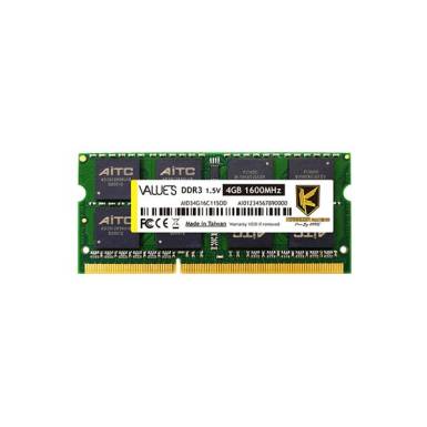 Kingsman 4GB DDR3 1600MHz SODIMM Values KSD34G16C11SOL Kingsman 4GB DDR3 1600MHz SODIMM Values KSD34G16C11SOL