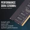 PNY 16GB DDR4 3200MHz SODIMM Performance Black MN8GSD43200-TB
