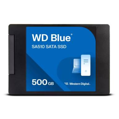 Western Digital 500GB 2,5" SATA3 SA510 Blue WDS500G5B0A Western Digital 500GB 2,5" SATA3 SA510 Blue WDS500G5B0A