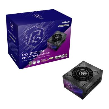 ASRock 850W 80+ Platinum Phantom Gaming PG-850PSF 90-UFP085-PFEAAB ASRock 850W 80+ Platinum Phantom Gaming PG-850PSF 90-UFP085-PFEAAB