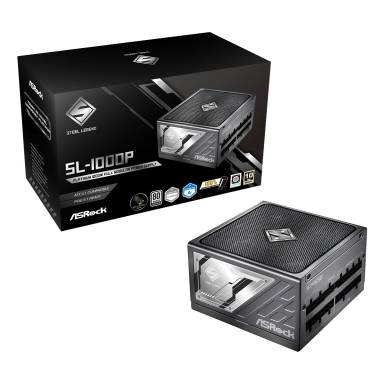 ASRock 1000W 80+ Platinum Steel Legend SL-1000P 90-UXS100-PFEAAA ASRock 1000W 80+ Platinum Steel Legend SL-1000P 90-UXS100-PFEAAA