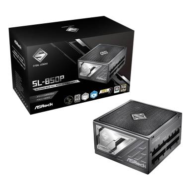 ASRock 850W 80+ Platinum Steel Legend SL-850P 90-UXS085-PFEAAA ASRock 850W 80+ Platinum Steel Legend SL-850P 90-UXS085-PFEAAA