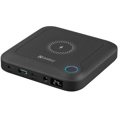 Sandberg All-in1 24000mAh Laptop PowerBank Black 420-57 Sandberg All-in1 24000mAh Laptop PowerBank Black 420-57