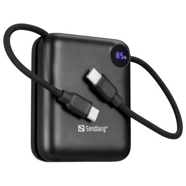 Sandberg PD20W 10000mAh Powerbank Black 421-26 Sandberg PD20W 10000mAh Powerbank Black 421-26