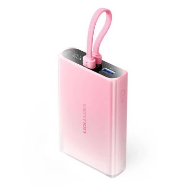 Vention 10000mAh Power Bank Gradient Pink FHZP0 Vention 10000mAh Power Bank Gradient Pink FHZP0
