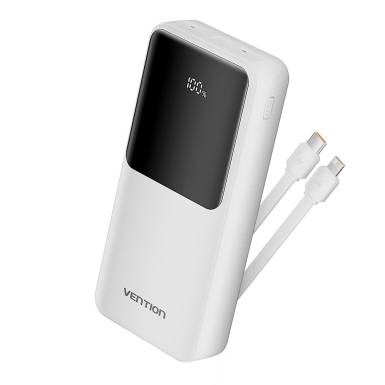 Vention 20000mAh PowerBank White FHPW0 Vention 20000mAh PowerBank White FHPW0
