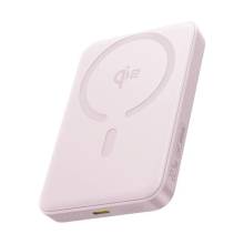 Baseus EnerFill FM12 Qi2 Magnetic 10000mAh PowerBank Pink E0028500 Baseus EnerFill FM12 Qi2 Magnetic 10000mAh PowerBank Pink E0028500