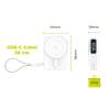 Mobile Origin 10000 mAh PowerBank White MO-TDS-PB19-WHT