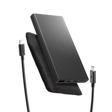 Spigen Essential 10000mAh Power Bank Black ABA09431 Spigen Essential 10000mAh Power Bank Black ABA09431