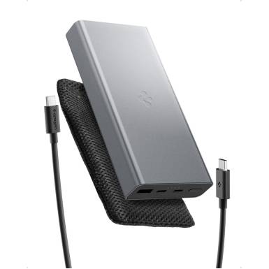 Spigen EA3020 Essential 20000mAh Power Bank Gray ABA09434