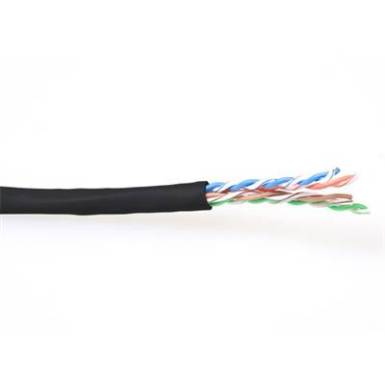 ACT CAT6 U-UTP Installation cable 100m Black EP890H