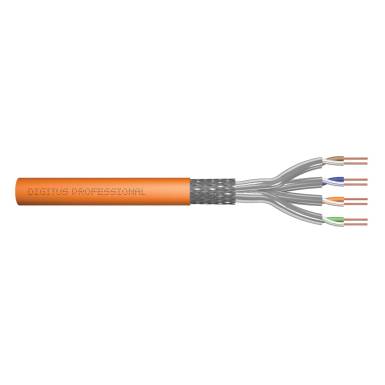 Digitus CAT7 S-FTP Installation cable 25m Orange DK-1743-VH-025 Digitus CAT7 S-FTP Installation cable 25m Orange DK-1743-VH-025