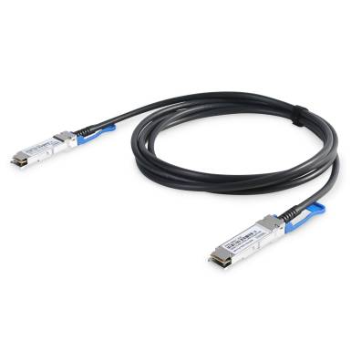 Digitus 100G QSFP28 Direct Attach Cable 2m Black DN-81602 Digitus 100G QSFP28 Direct Attach Cable 2m Black DN-81602