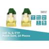 Digitus CAT6A S-FTP Patch Cable 1m Green (10db) DK-1644-A-010-G-10
