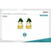 Digitus CAT6A S-FTP Patch Cable 1m Green (10db) DK-1644-A-010-G-10