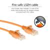ACT CAT6 U-UTP Patch Cable 0,25m Orange DC9152