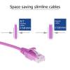ACT CAT6A U-UTP Patch Cable 1,5m Pink DC9451