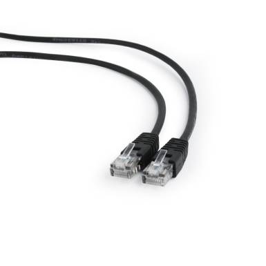 Gembird CAT5e U-UTP Patch Cable 7,5m Black PP12-7.5M/BK Gembird CAT5e U-UTP Patch Cable 7,5m Black PP12-7.5M/BK