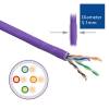 ACT CAT6 U-UTP Installation cable 305m Purple XS6003