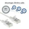ACT CAT6A U-FTP Patch Cable 10m White DC6910